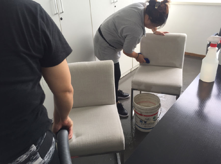 乌拉特中旗沙发清洗案例